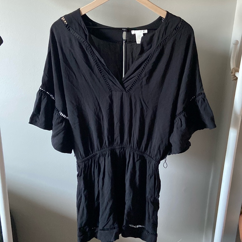 H&M 6 Black Romper